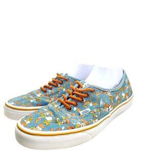 Vans Woody Toy Story Disney Pixar Denim Skater Sneaker size Men 9 Women 10.5